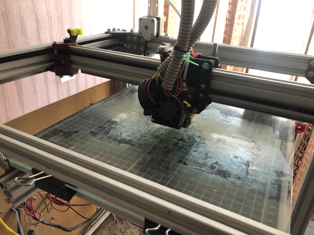 D-bot на рельсах + anet a6