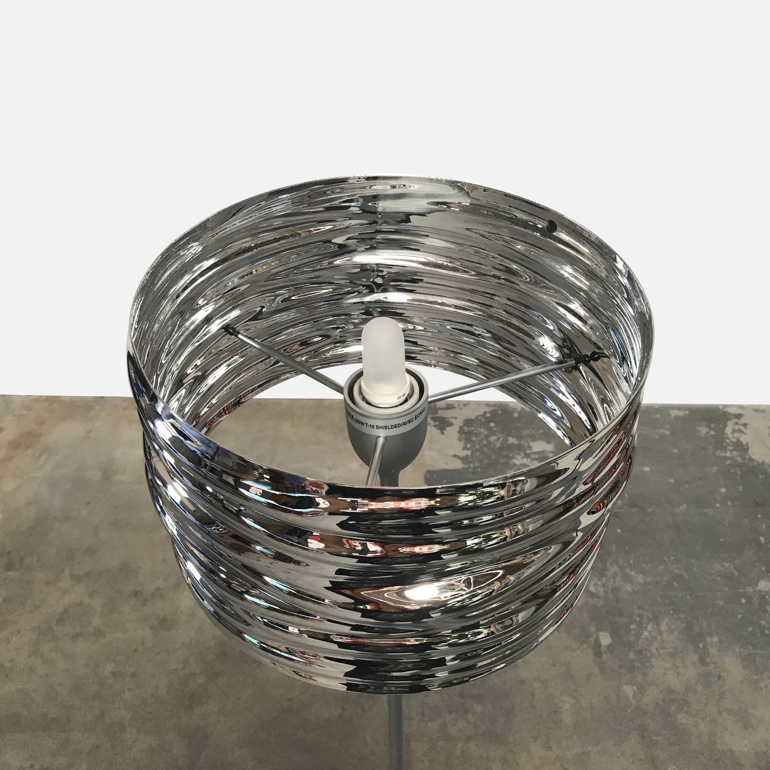 Распечатка абажуров для торшера и настольных ламп с последующим хромированием