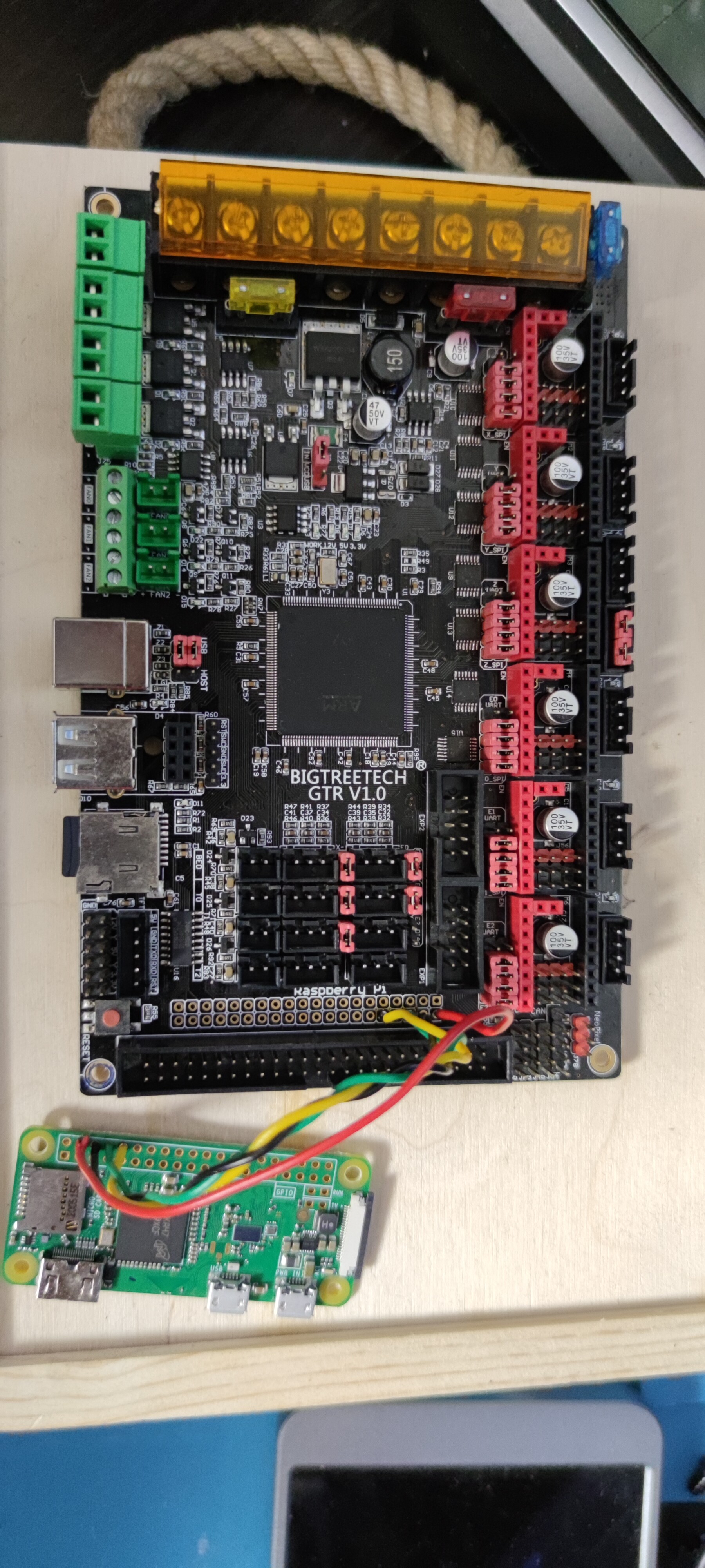 BTT GTR v1.0 + Raspberry PI Zero W