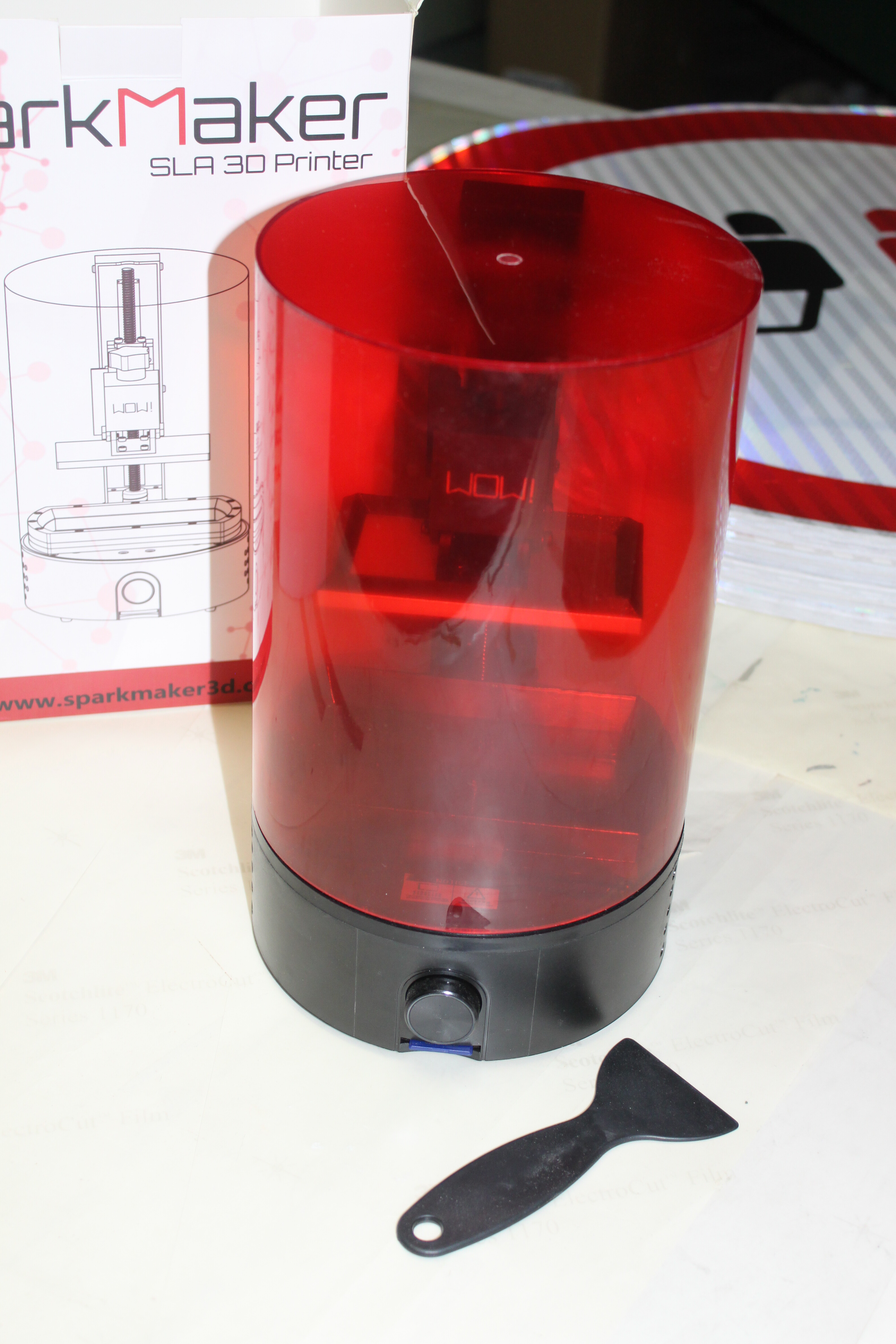 Продаю фотополимерный LCD 3d принтер SparkMaker FHD.