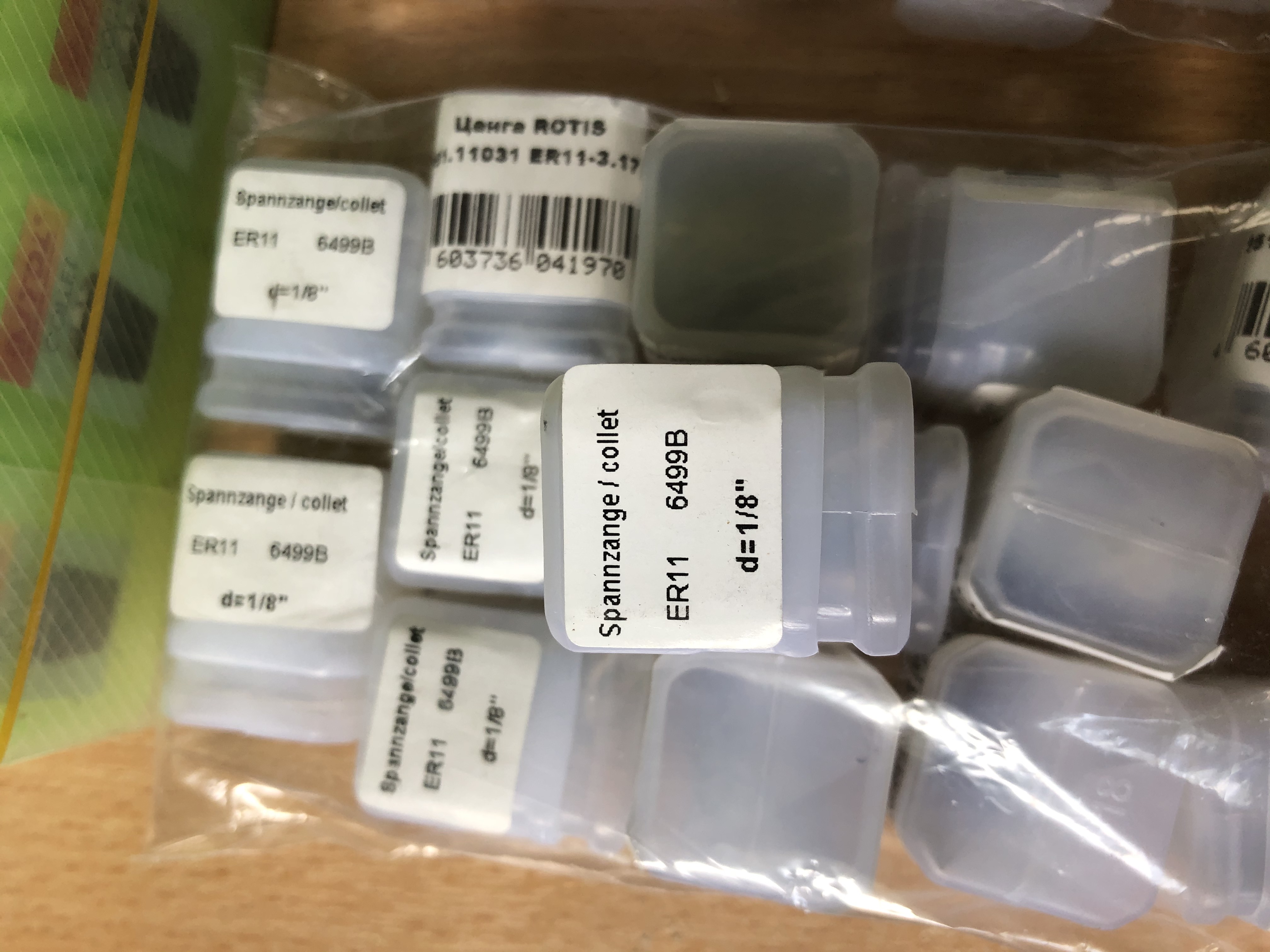 Цанги для фрезера