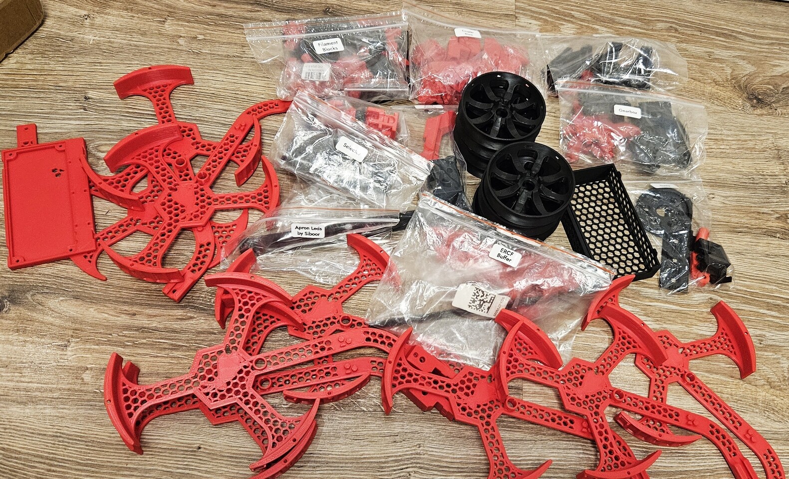 ERCF v2 kit by Siboor + полный комплект деталей из ABS ERCF v2 kit by Siboor + полный комплект деталей из ABS