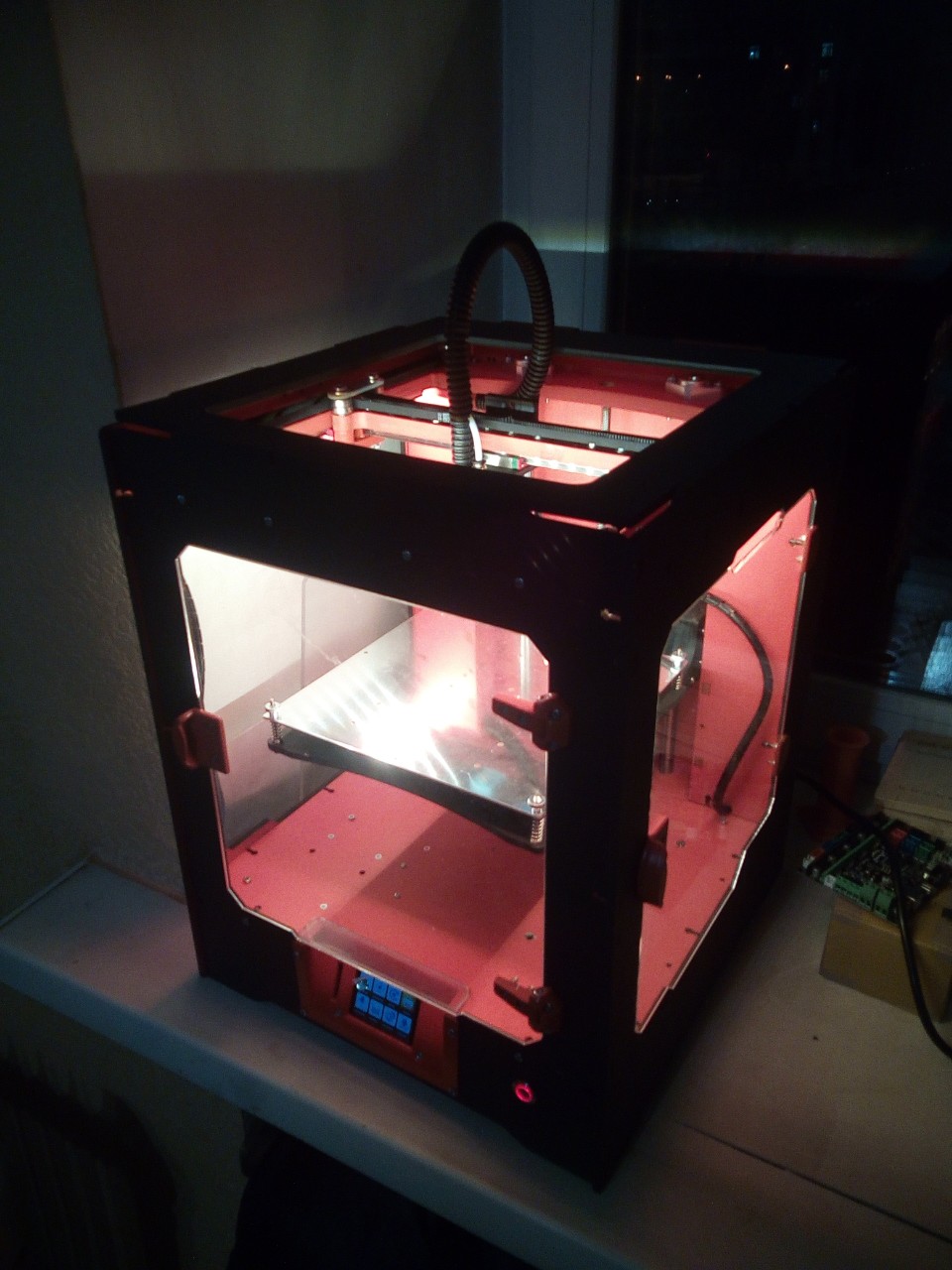 3D-принтер на рельсах Z-HELIX-MINI