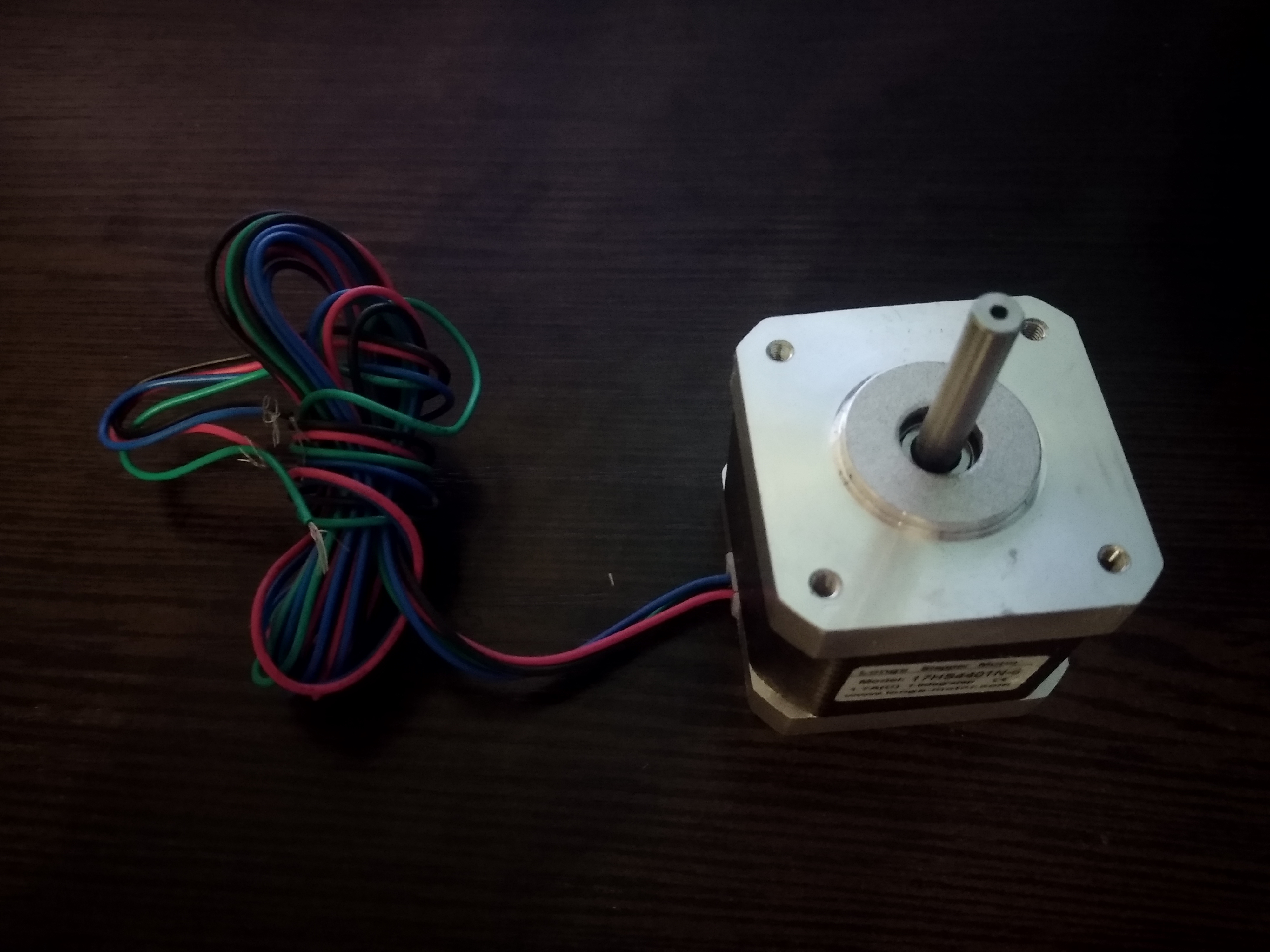 Nema 17 шаговый двигатель 17HS4401N-12 1.7A 1.8 гр/шаг