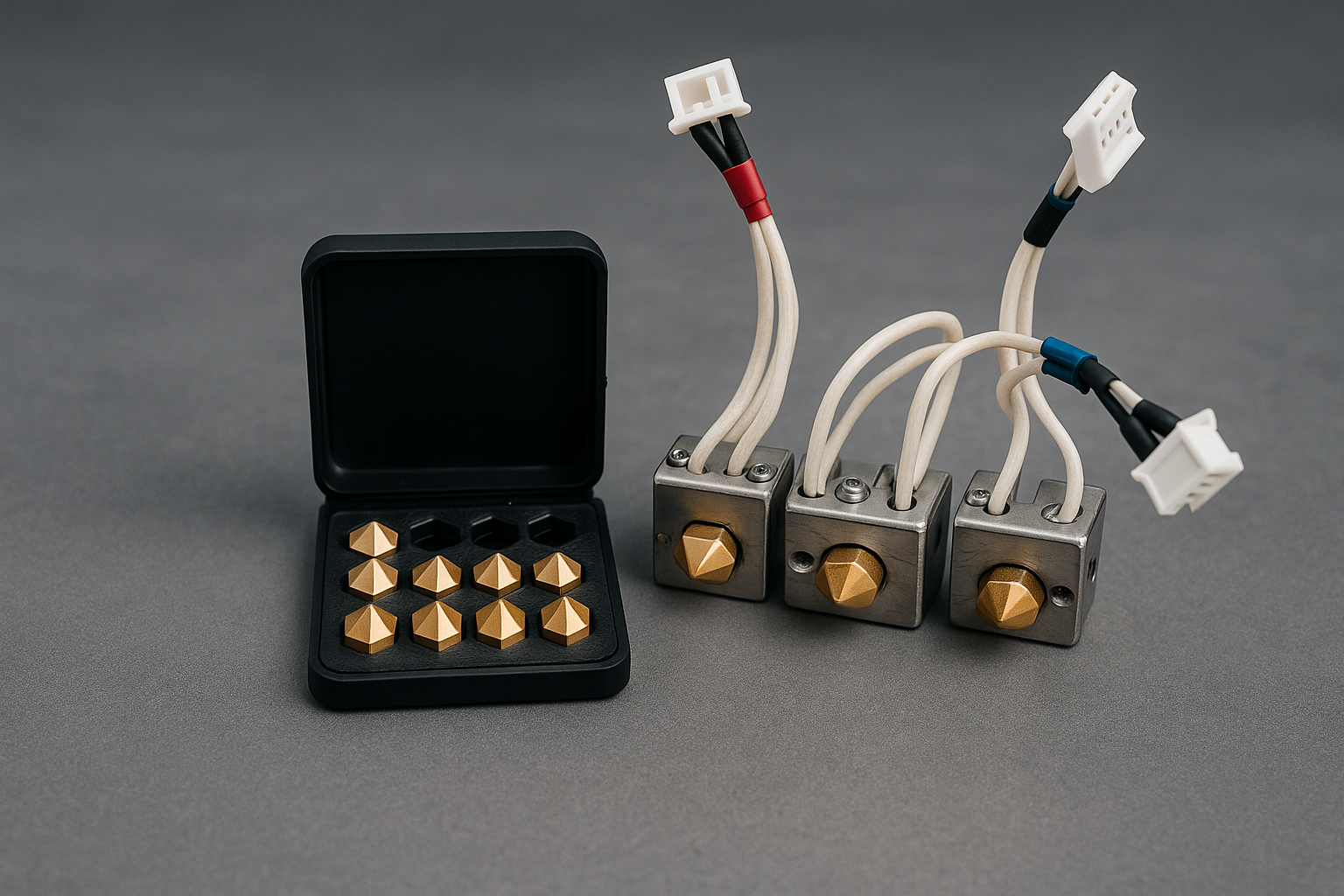 Сопла и нагревательные блоки