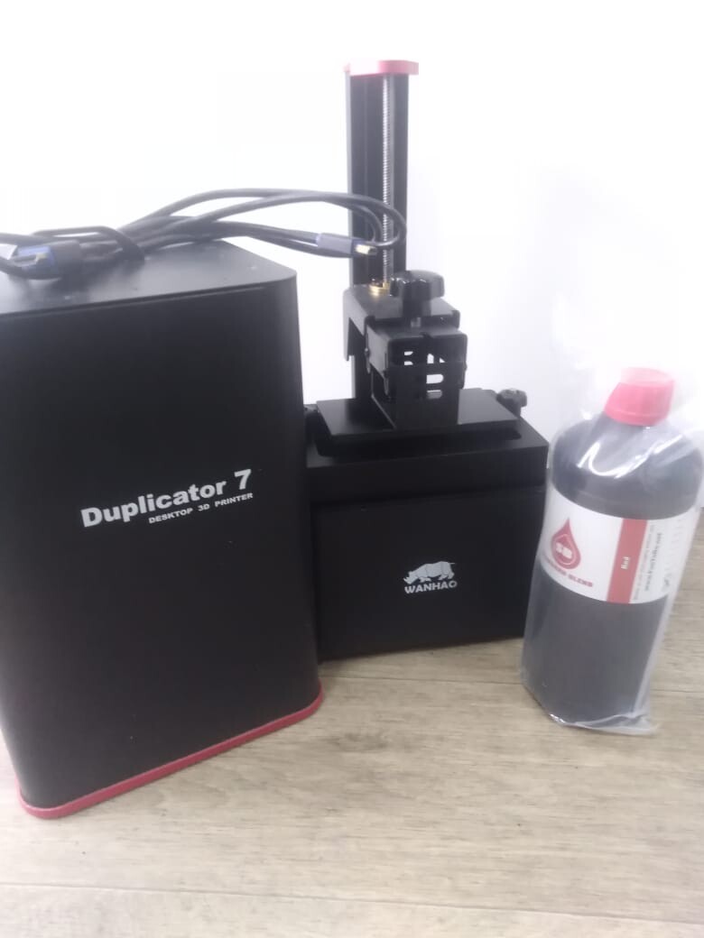 Wanhao Duplicator 7+ 1кг смолы.