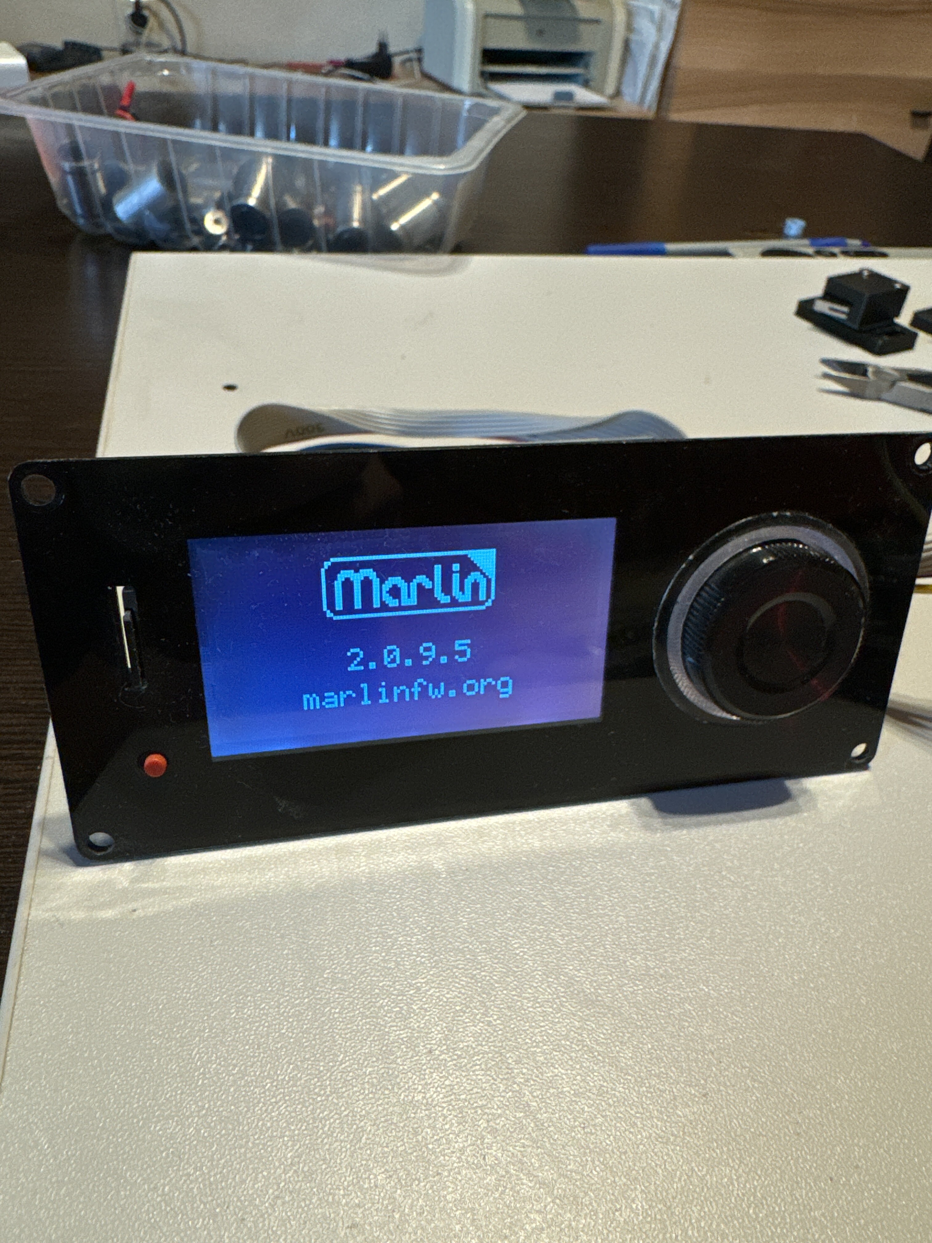 Контроллер Panucatt Re-ARM RA-1768 (LPC-1768) с дисплеем Viki 2 и WIFI Backpack.