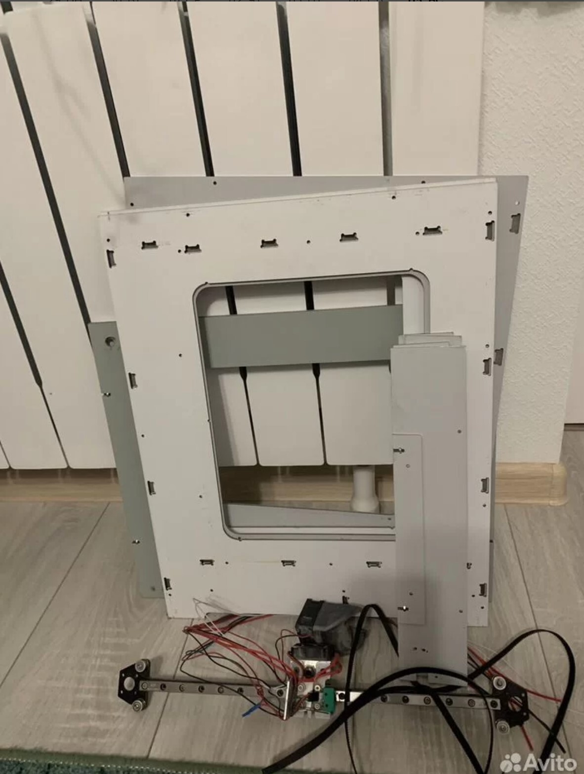 Комплект для сборки 3D принтера zav-L c рельсами и фрезерованым порталом Комплект для сборки 3D принтера zav-L c рельсами и фрезерованым порталом