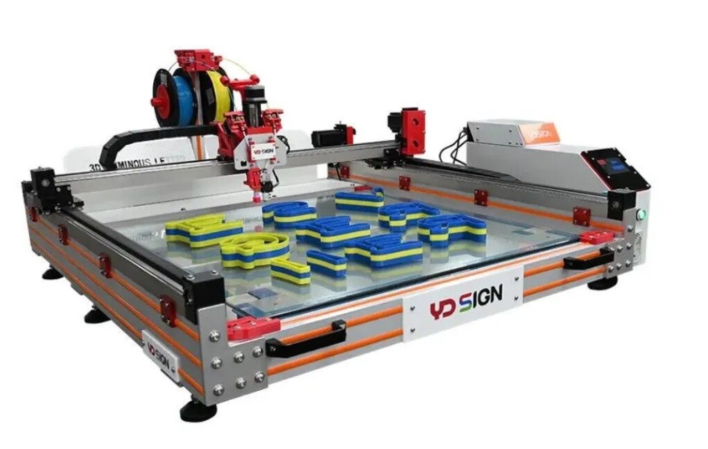 3D Принер для наружной рекламы