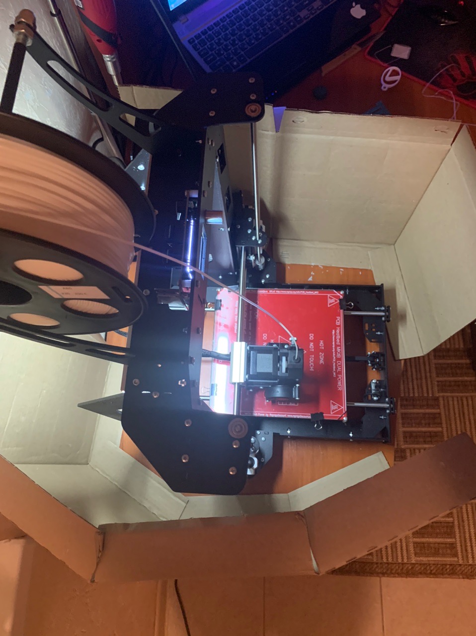 Продаю 3D-принтер Prusa i3 Steel V2 3DIY. На гарантии!