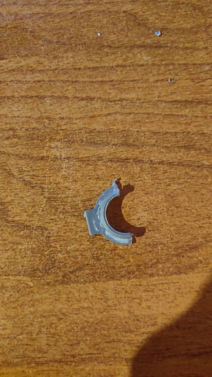 3D модель хомута крепления ПМ Hansa