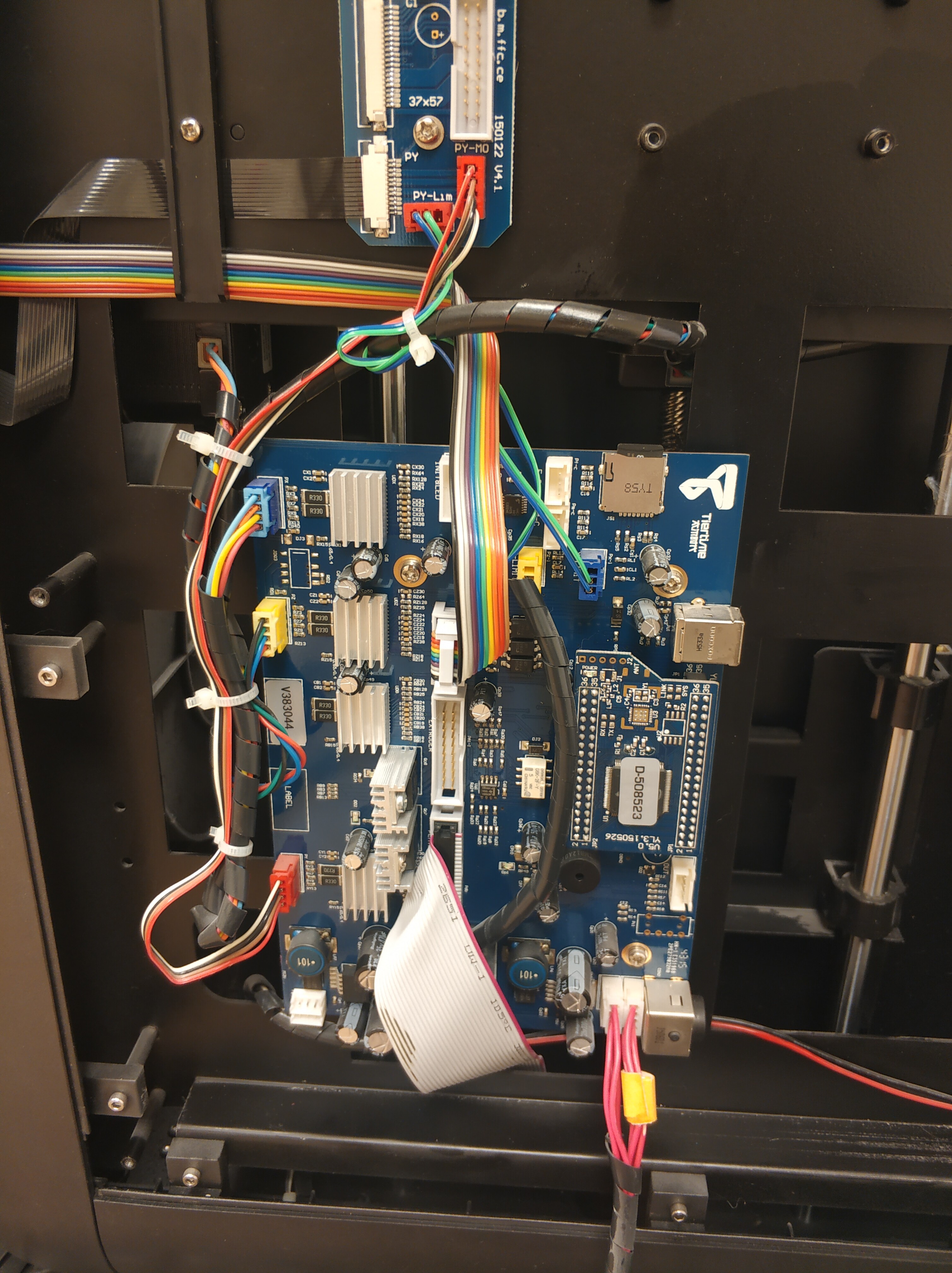 Ремонт 3д принтера up box tiertime