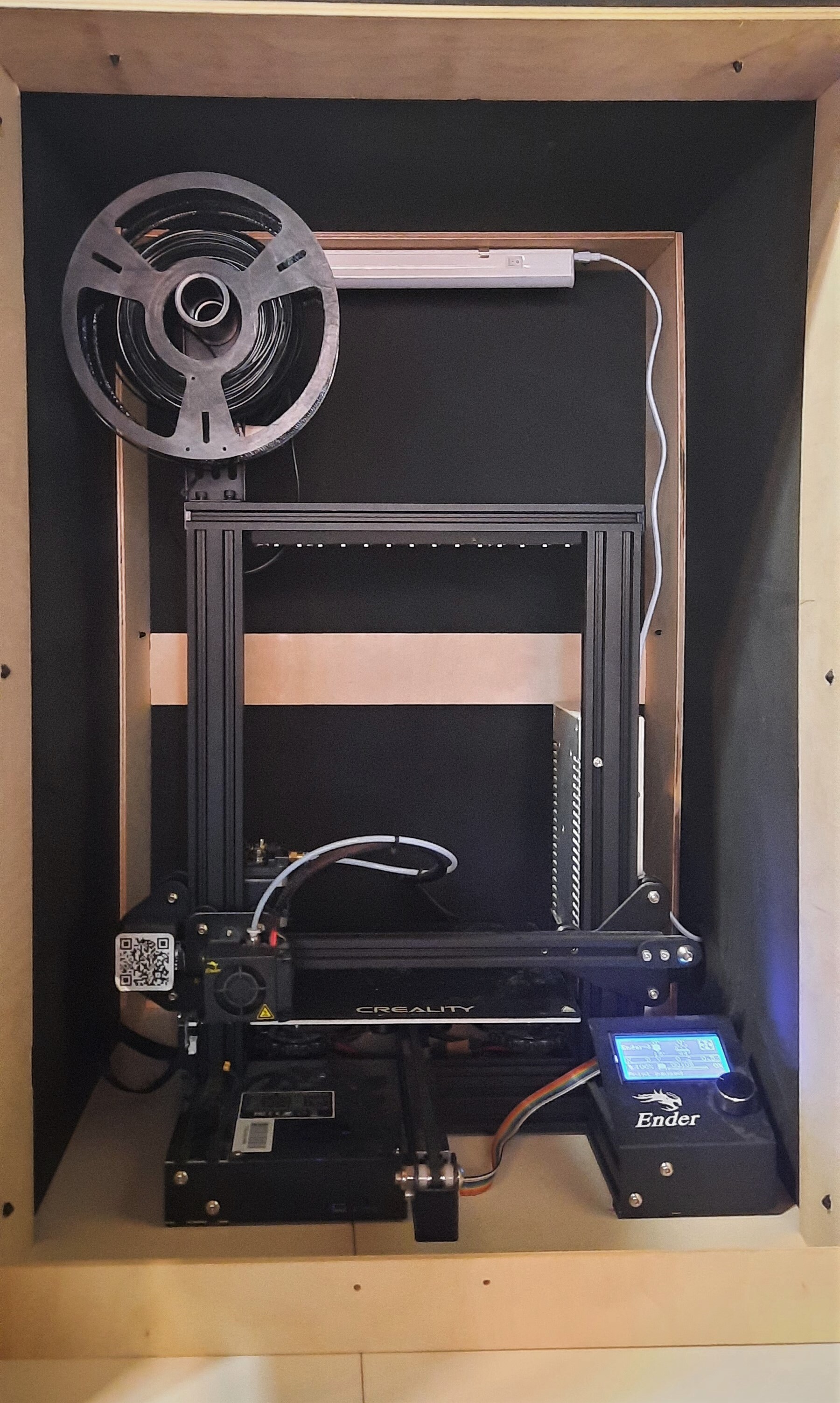 Короб для 3d принтера термо/звукоизоляционный