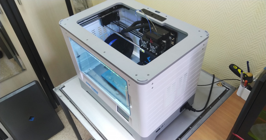 Продам Flashforge Dreamer 2 экструдера (на гарантии)