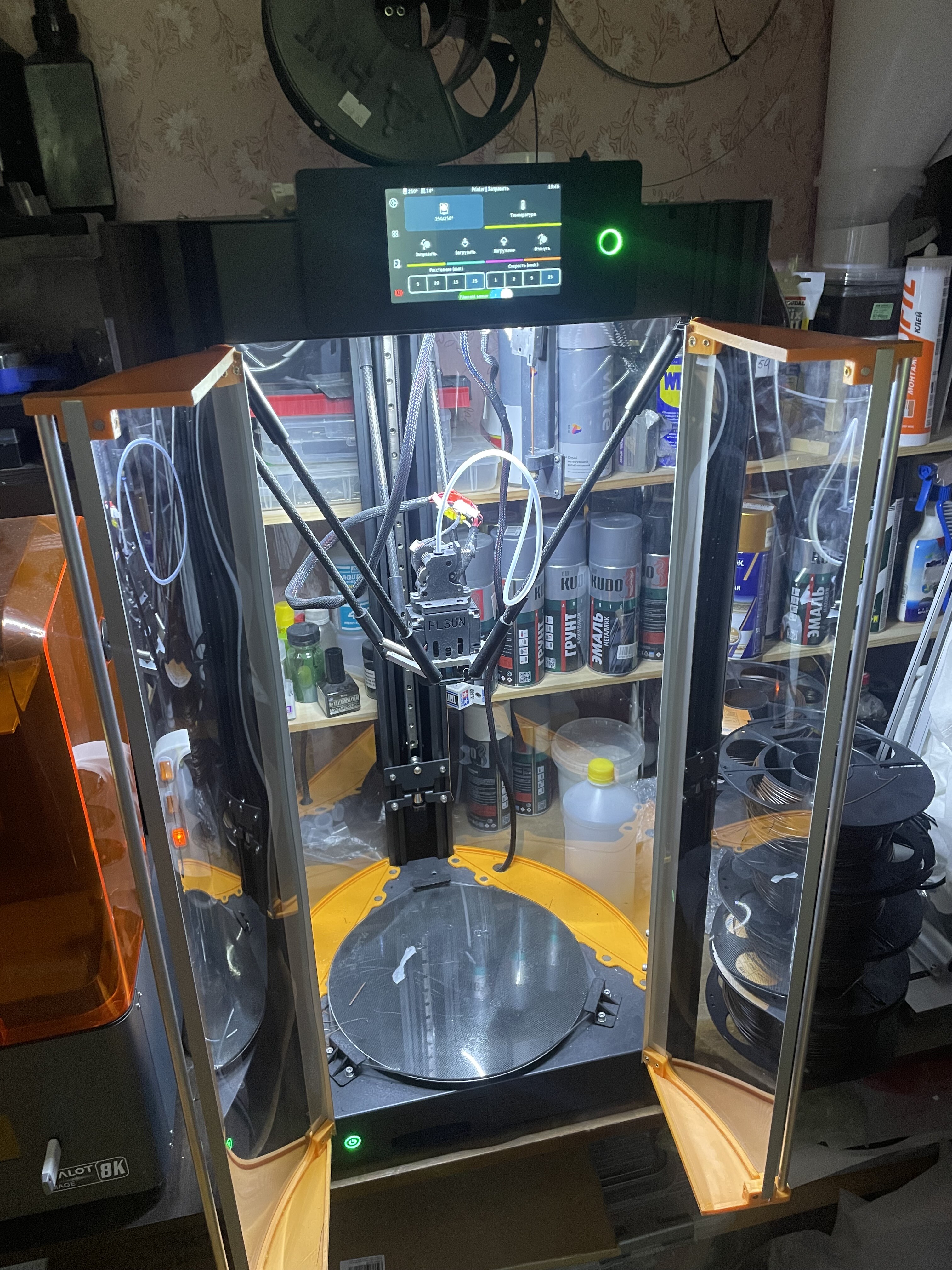 3Д принтер flsun Super Raсer на максималках) 3Д принтер flsun Super Raсer на максималках)