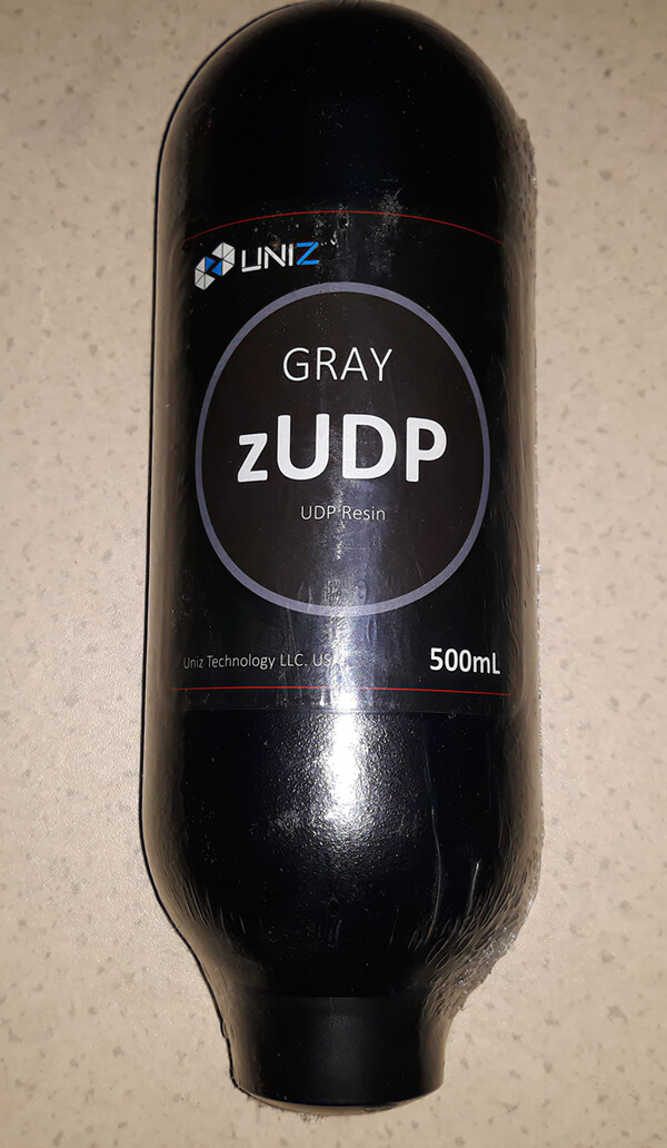 Фотополимер UNIZ zUDP Gray 500ml