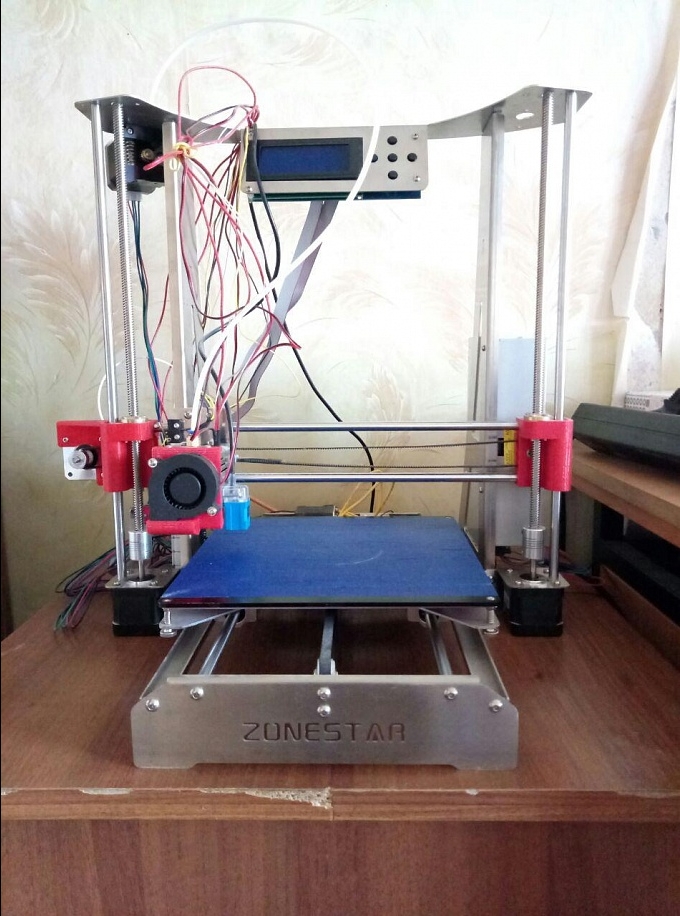 3D принтер Prusa i3 zonestar + аксессуары