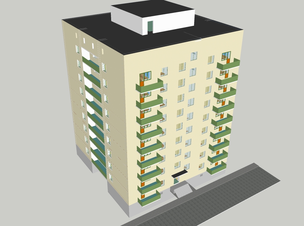 Типовой жилой дом 1-447С