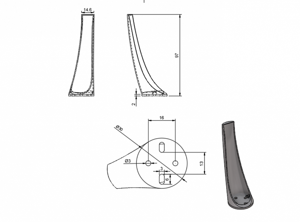 Quadcopter bacakları (Plastik Aparattır!!!)