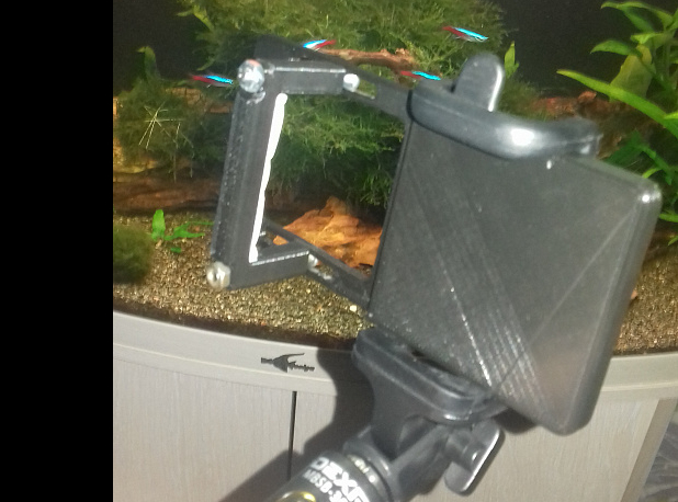 Aksiyon ve GoPro kameralar için adaptör (Plastik Aparattır!!!)