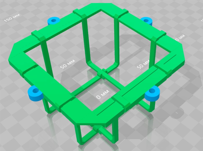 Aqua Pot Puzzle 75mm 4DWC Sistemi (Plastik Aparattır!!!)