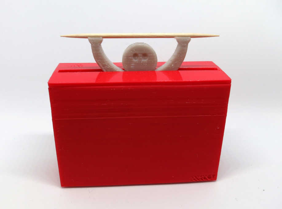 Komik kürdan dağıtıcısı "Halterci" (Plastik Aparattır!!!)