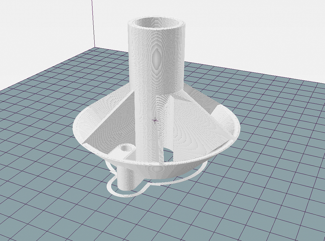 Stevenson ekranı, dış sıcaklık sensörü koruması. (Plastik Aparattır!!!)