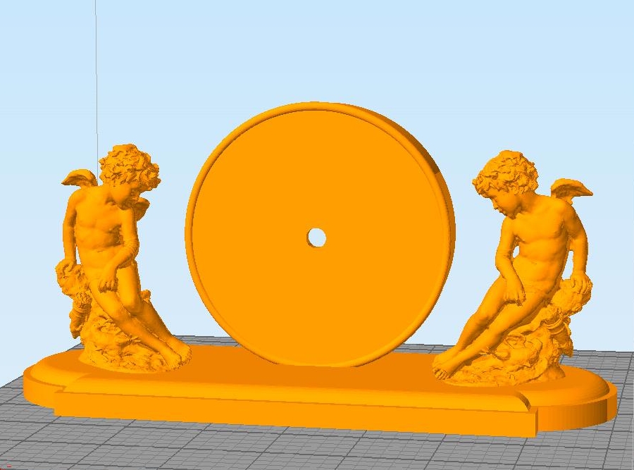 Masa saati "Aşk tanrısı" (Plastik Aparattır!!!)