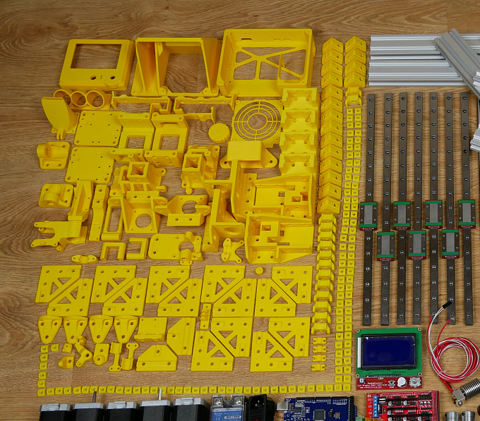Нужна 3-д печать компонентов для сборки D-bot в МОСКВЕ