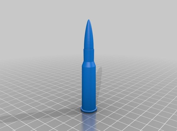 Kartuş 7,62x54R (Plastik Aparattır!!!)