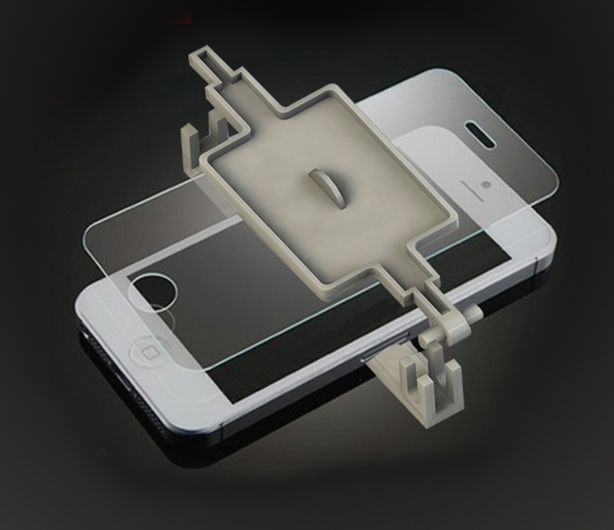 Помощник поклейки мобильных аксессуаров