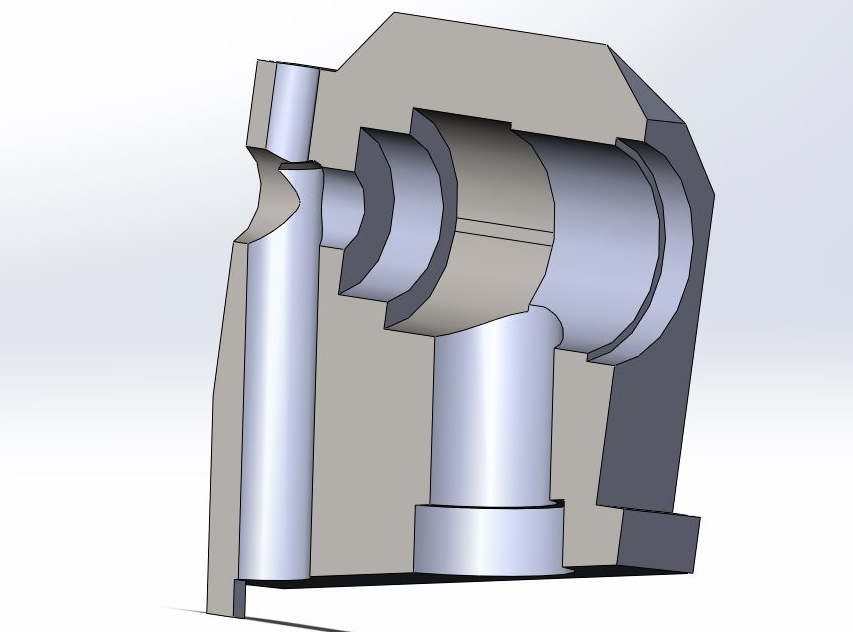 MP-654K Cal.4.5 için valf gövdesi (Plastik Aparattır!!!)