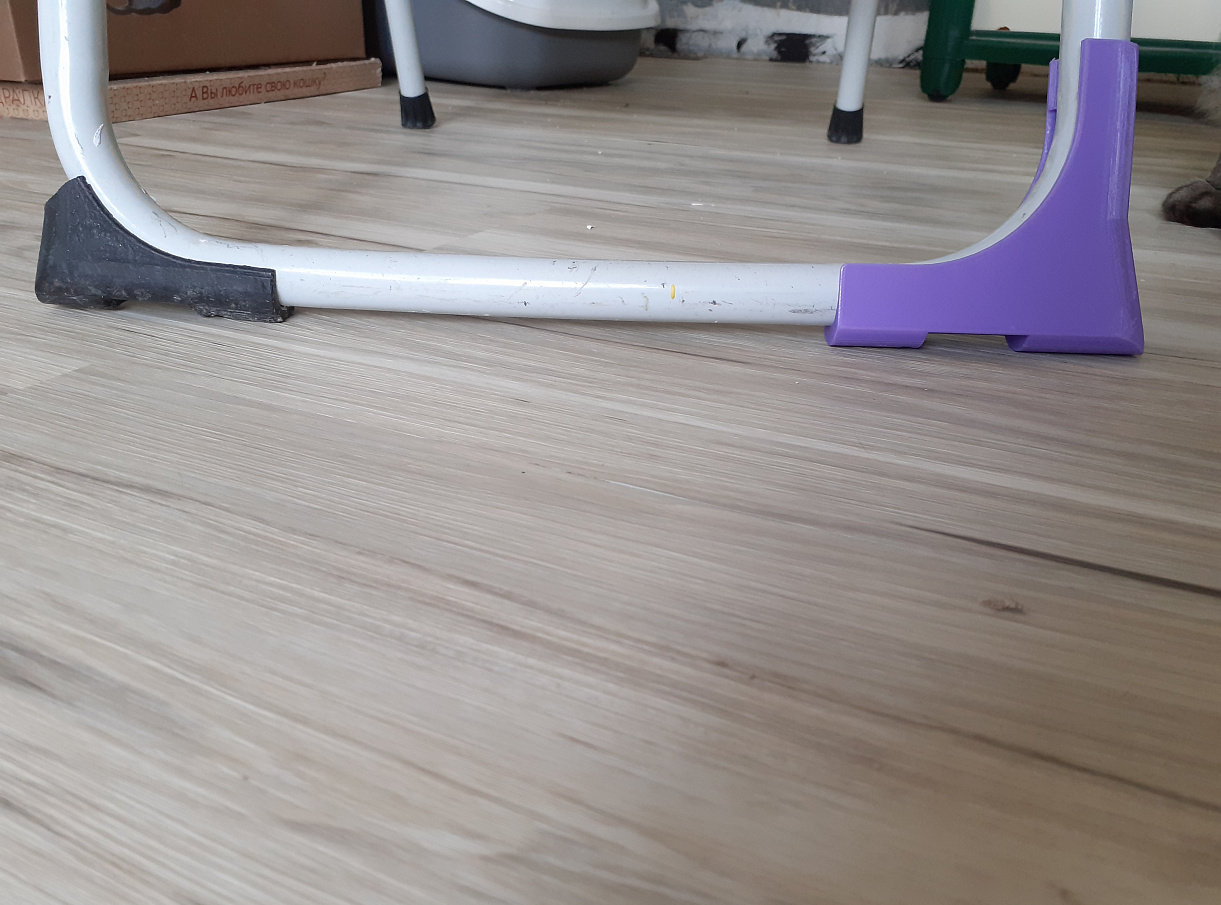 "Sibiryachka" merdiveni için destek ayağı (Plastik Aparattır!!!)