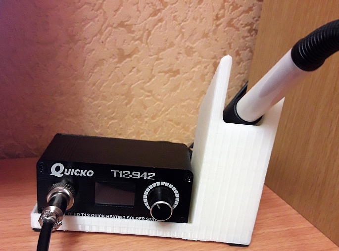 t12-942 lehimleme istasyonu için stand (Plastik Aparattır!!!)