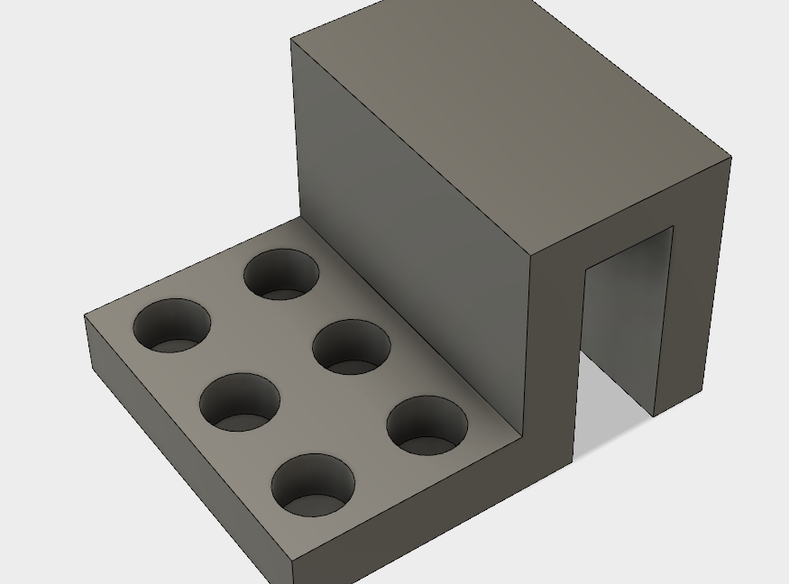 Anet A6-A8 için nozul standı (Plastik Aparattır!!!)