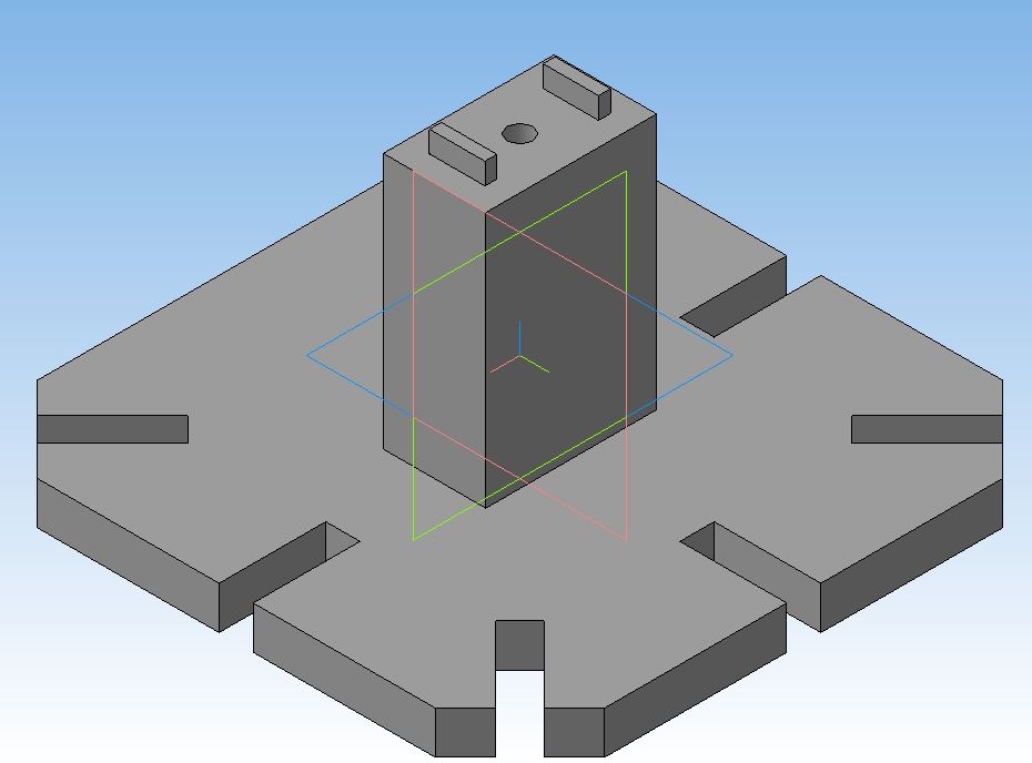 Нужна печать PLA пластиком. Размер детали 265,88х265,88х150мм