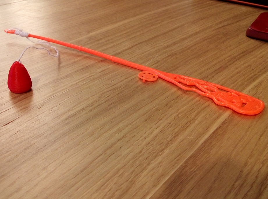 Çocuk oltası için manyetik şamandıra (Plastik Aparattır!!!)