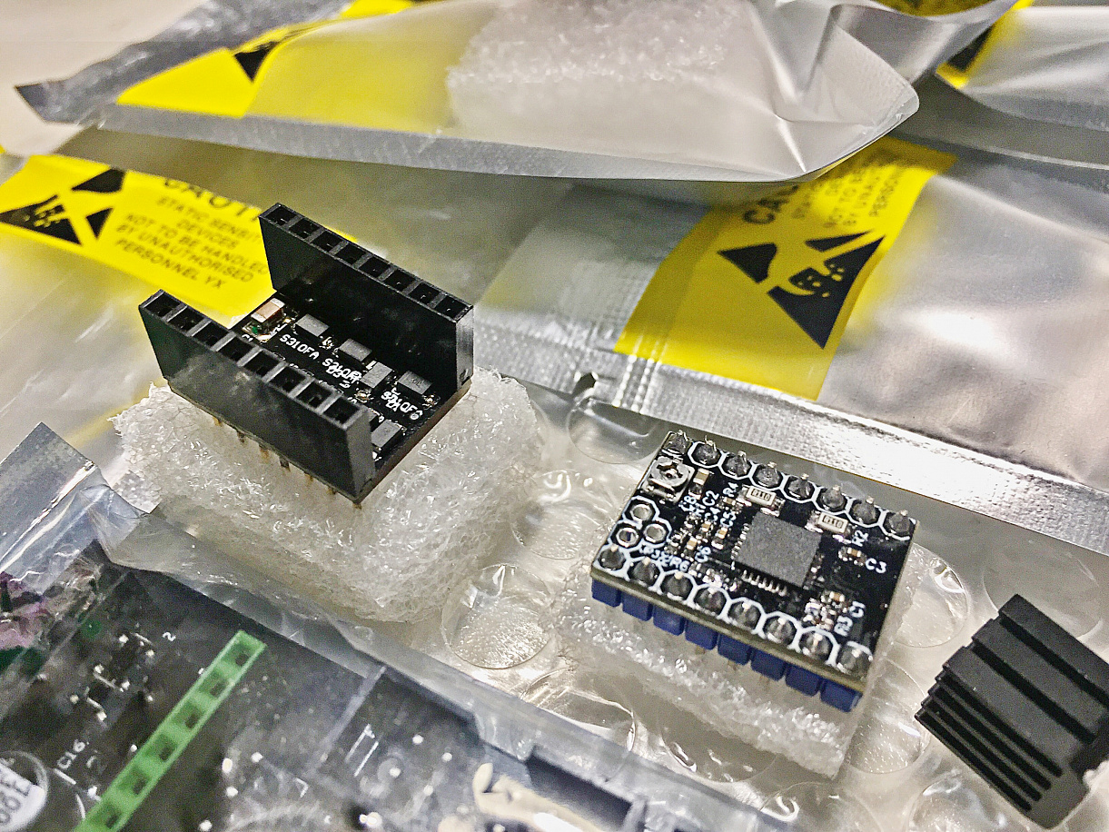 Плата для 3D принтера MKS Gen 1.4 + TMC2208 + TL Smoother