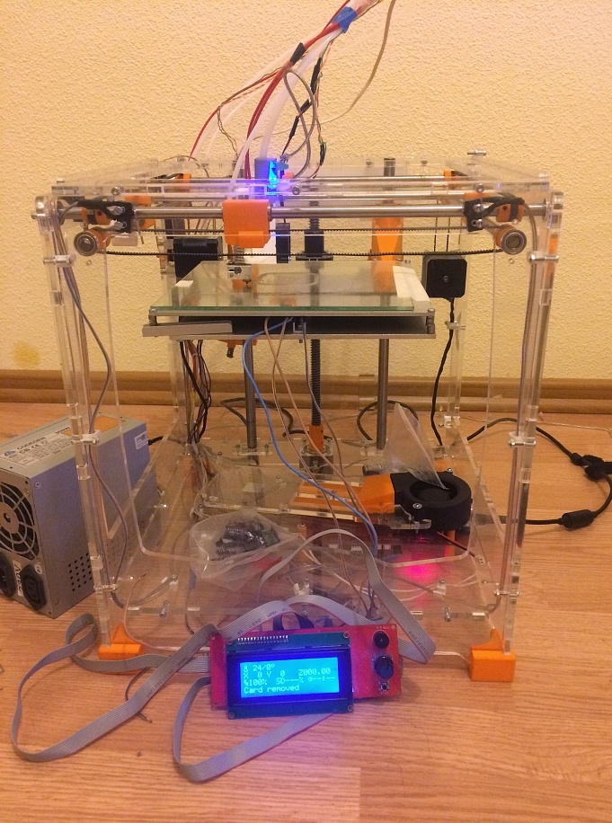 Недостроенная копия Ультимейкера на запчасти\достройку