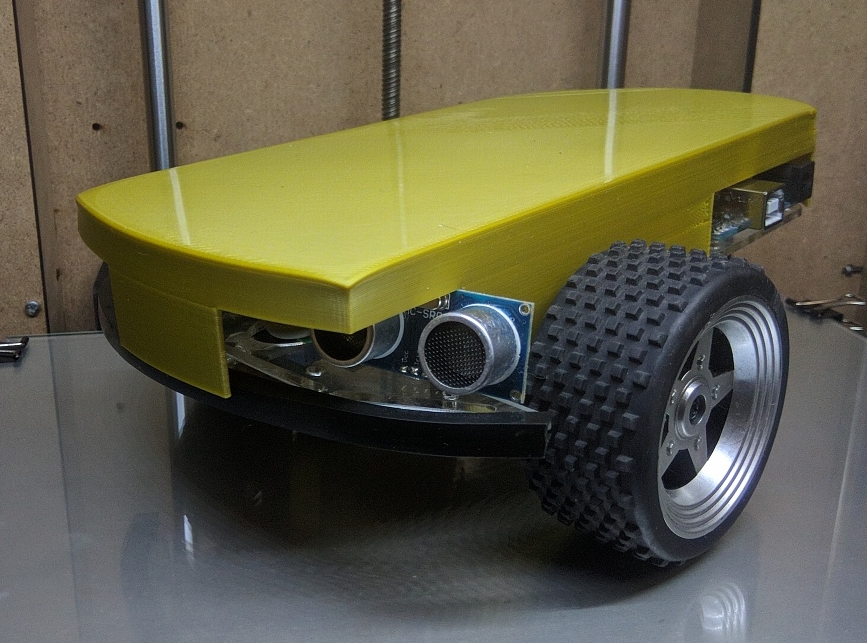 Arduino 2WD Robot Araç Kiti için "Kapak" (Plastik Aparattır!!!)