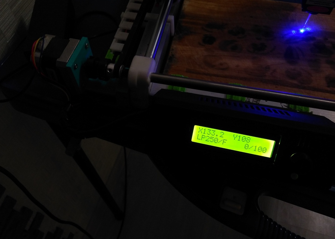 Лазерный гравер 2,5 Вт