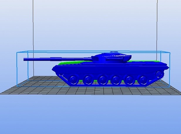 Как напечатать танк на 3d принтере