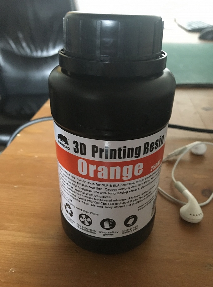 250мл Wanhao Resin Orange