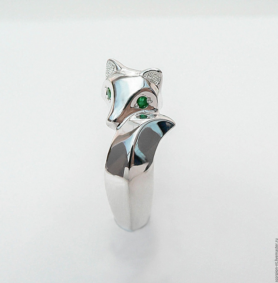 Моделирование простого кольца с собачкой! 