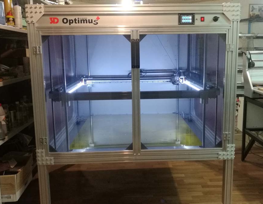 Широкоформатный 3D принтер Optimus 1000 Широкоформатный 3D принтер Optimus 1000