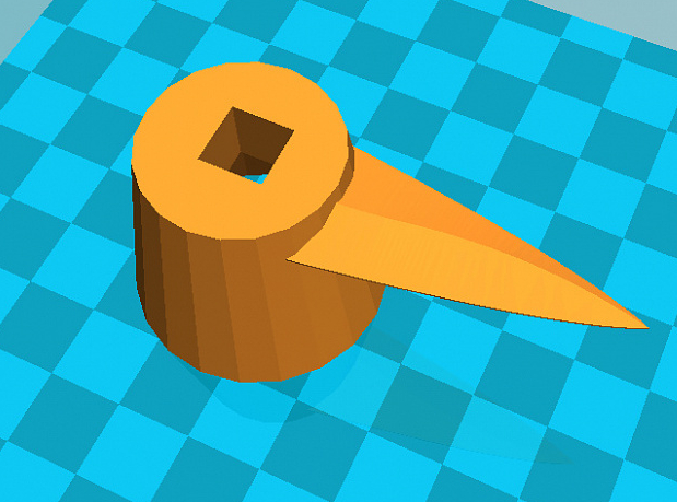 Sulama kabı/musluk anahtarı kolu (Plastik Aparattır!!!)