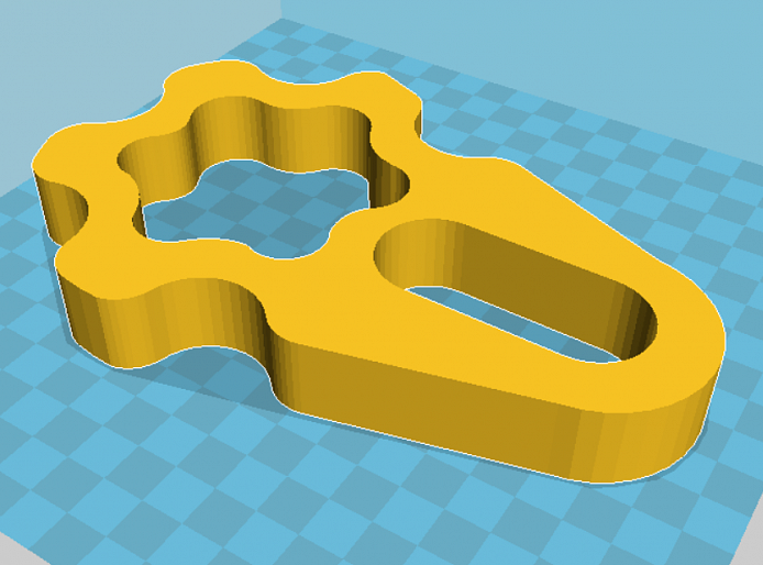 Boyun kilidi anahtarı (somun) 26 mm (Plastik Aparattır!!!)