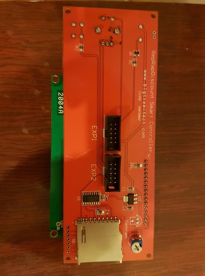 Ramps совместивый строчный дисплей 2004