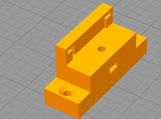 Ev yapımı bir kalkan için DIN ray bağlantı elemanları (Plastik Aparattır!!!)