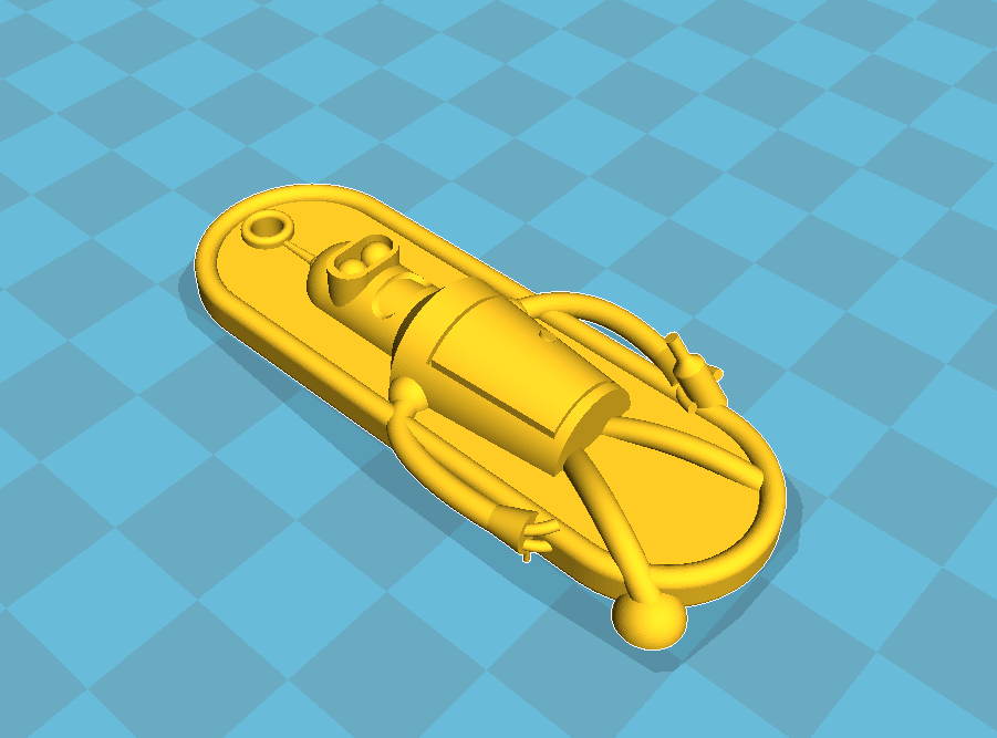 Anahtarlık Bükücü (Futurama) (Plastik Aparattır!!!)